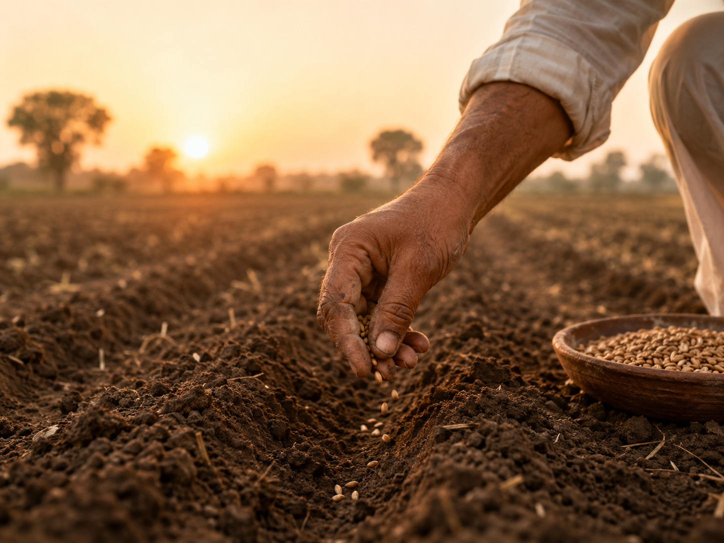 Sowing — Quality seeds, sown with care.