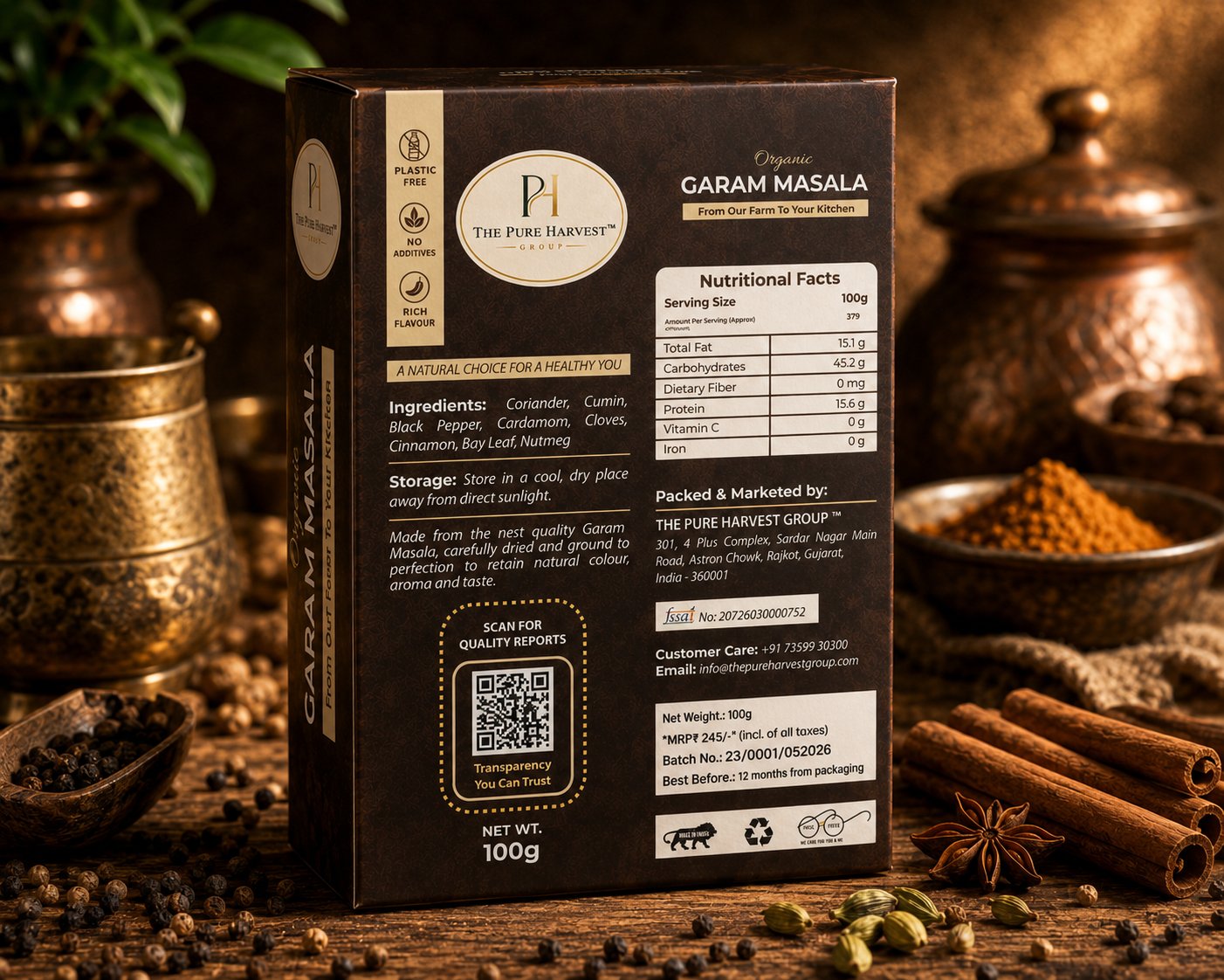 ORGANIC GARAM MASALA