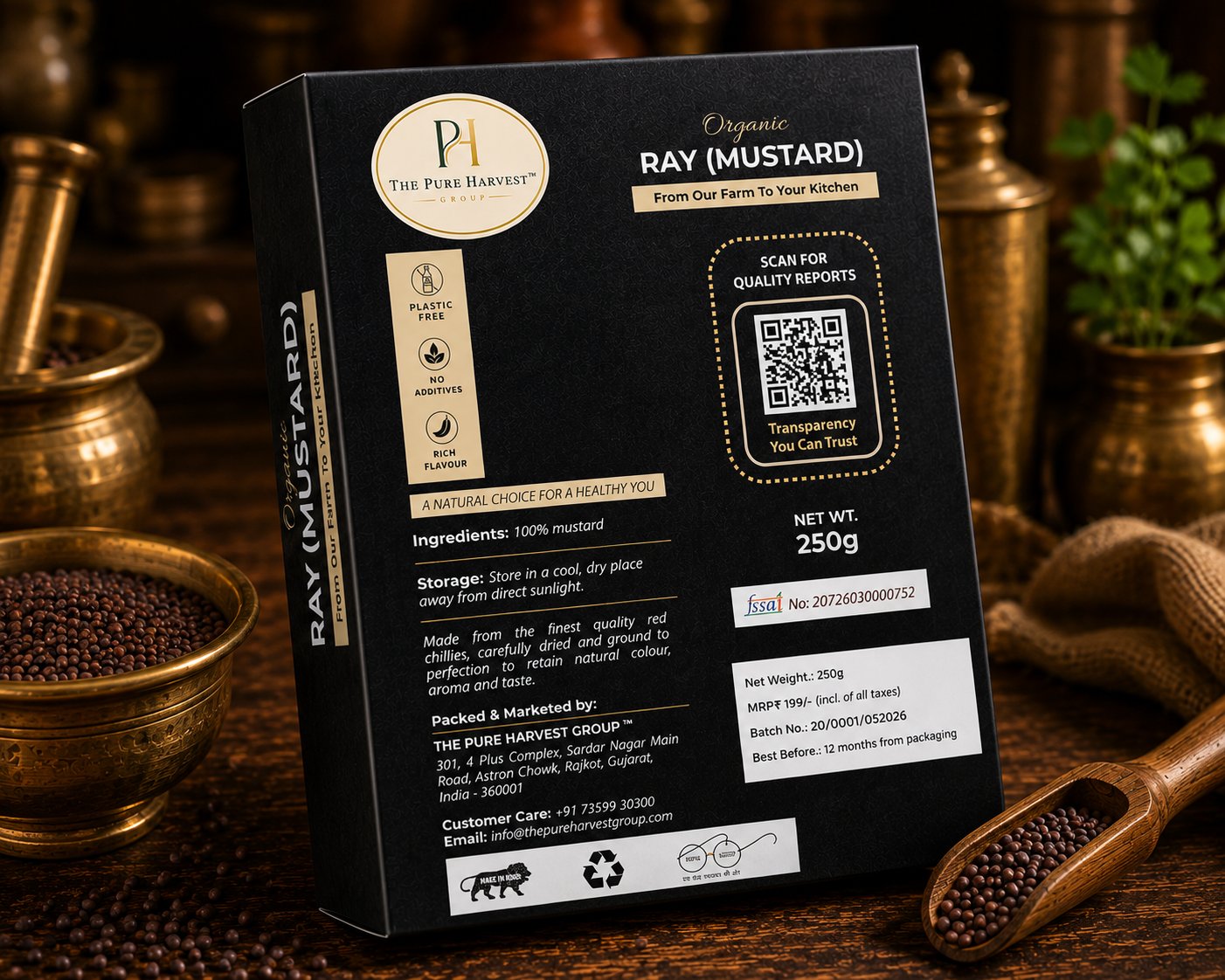 ORGANIC RAY (MUSTARD SEEDS)