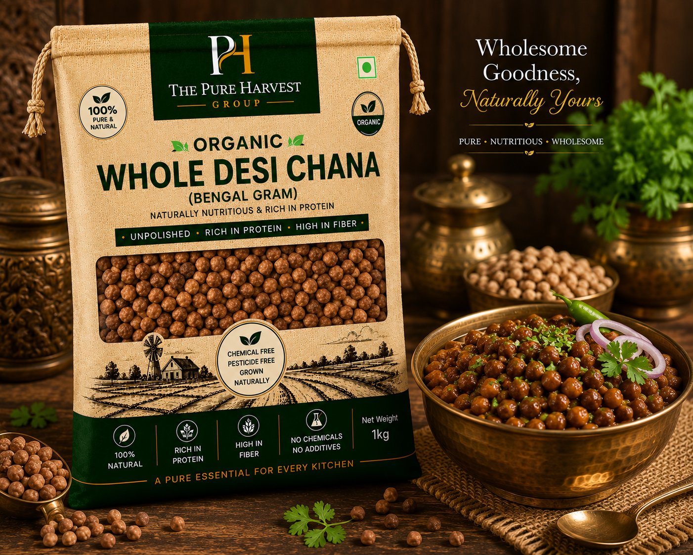 ORGANIC DESI CHANA