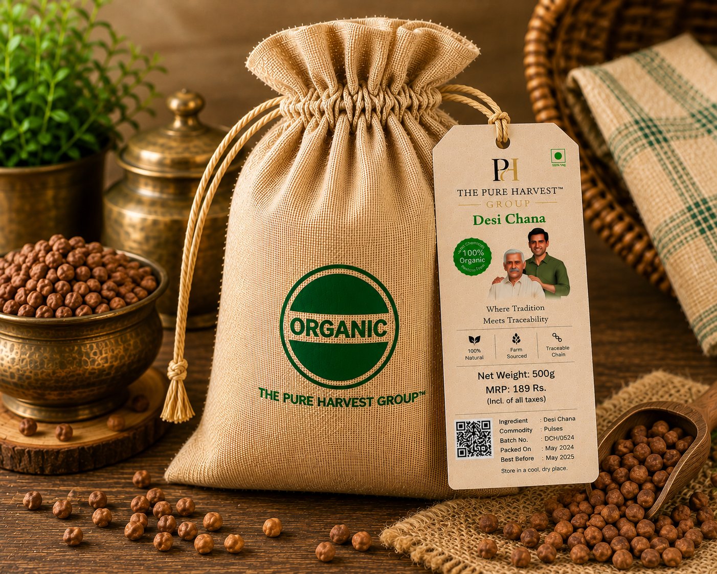 ORGANIC DESI CHANA