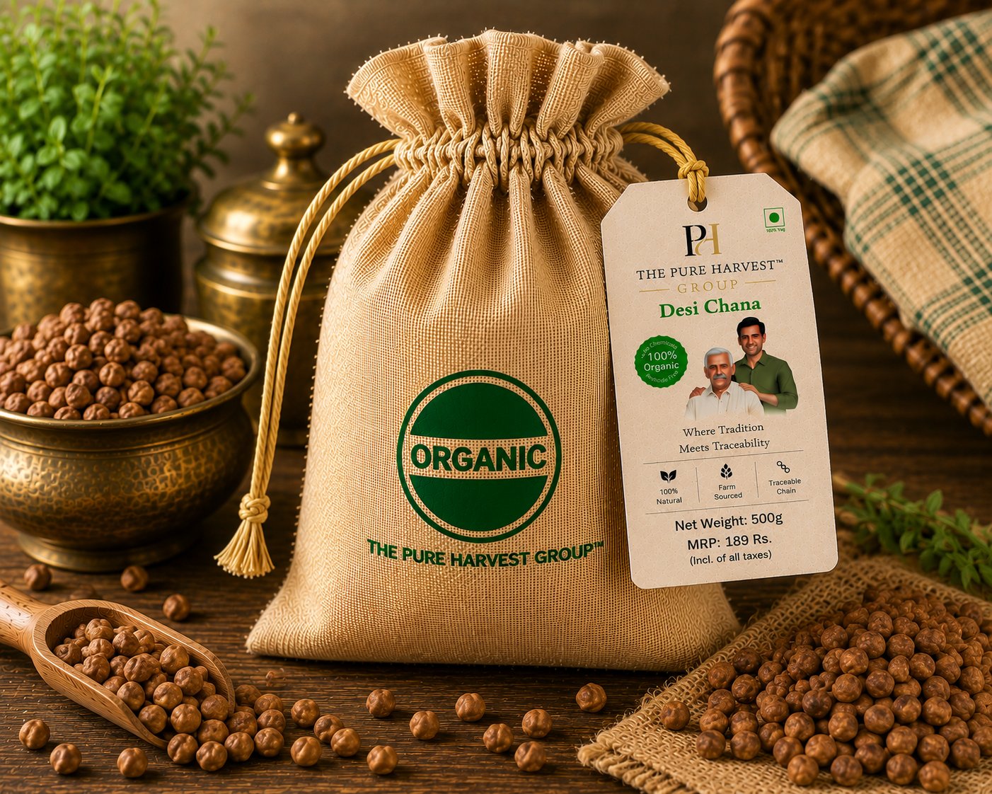 ORGANIC DESI CHANA