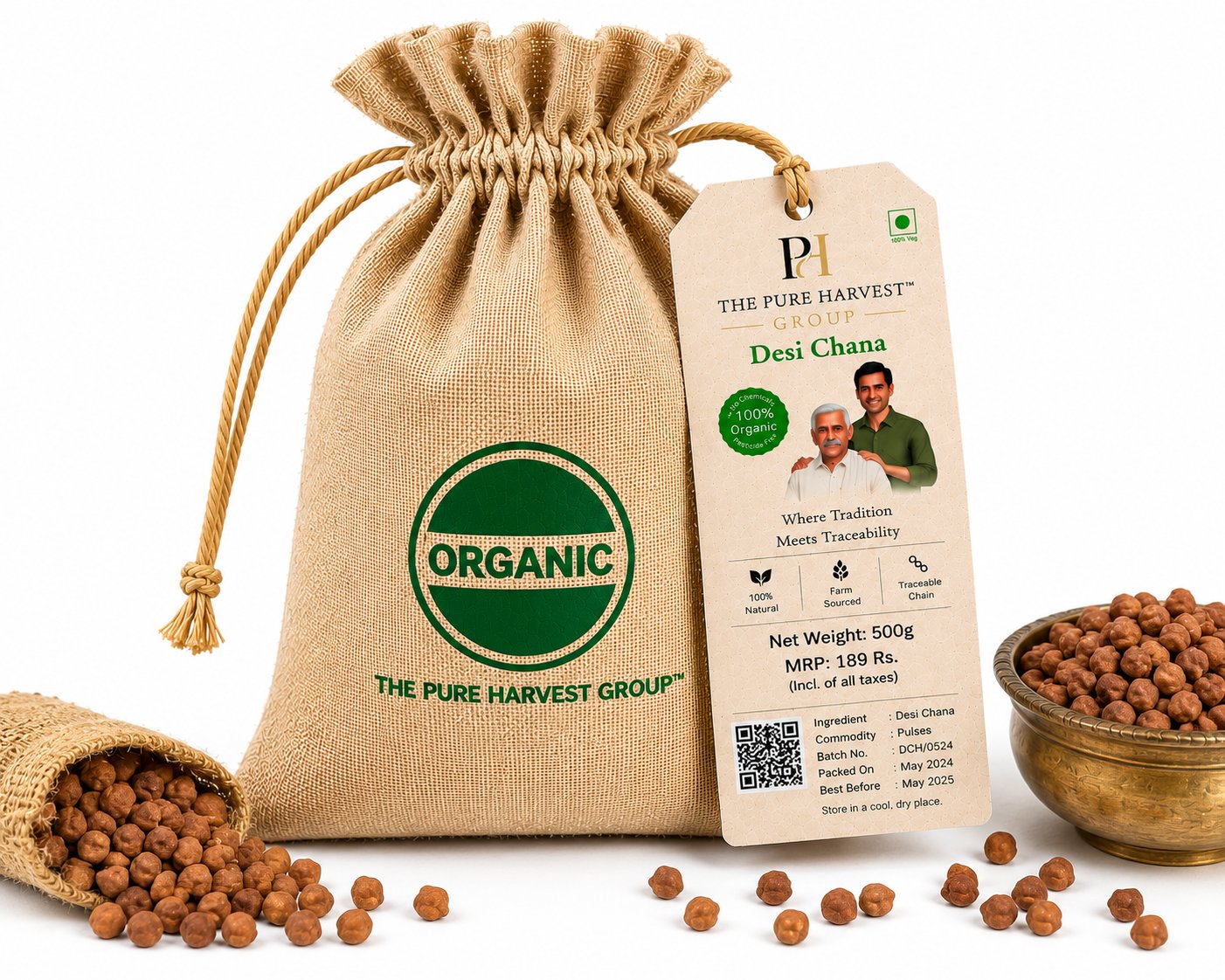 ORGANIC DESI CHANA