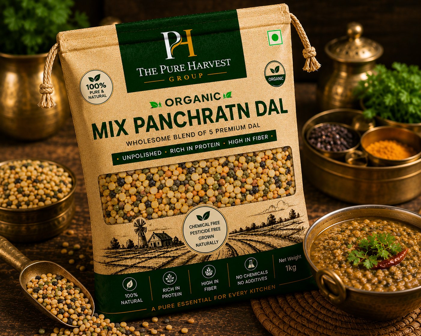 ORGANIC PANCHRATNA DAL