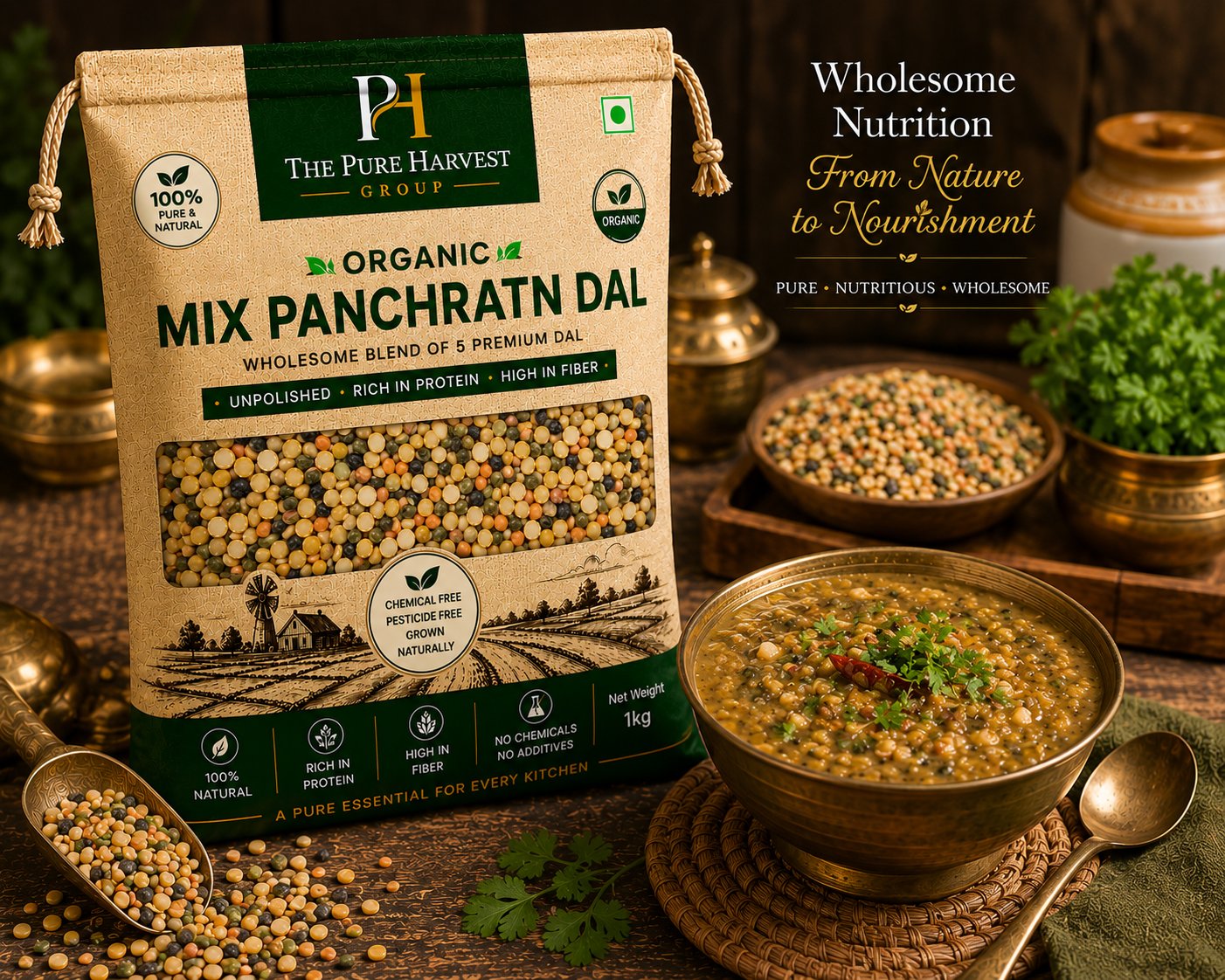 ORGANIC PANCHRATNA DAL