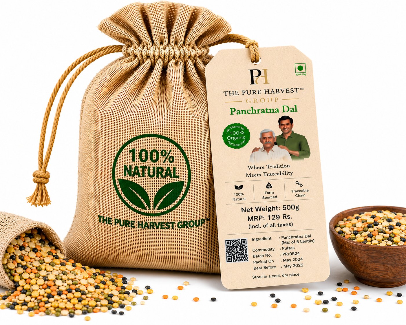 ORGANIC PANCHRATNA DAL