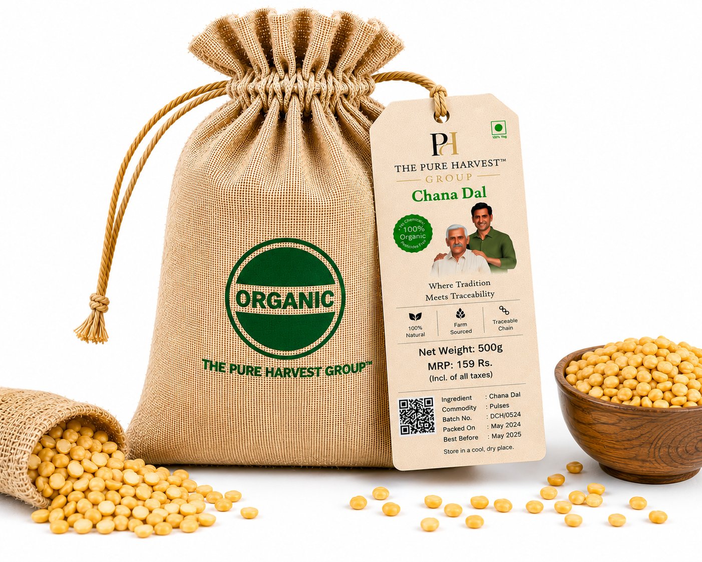 ORGANIC TUVER DAL
