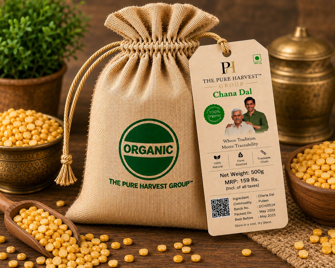 ORGANIC TUVER DAL