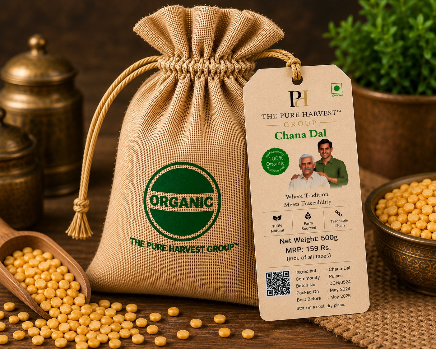 ORGANIC TUVER DAL