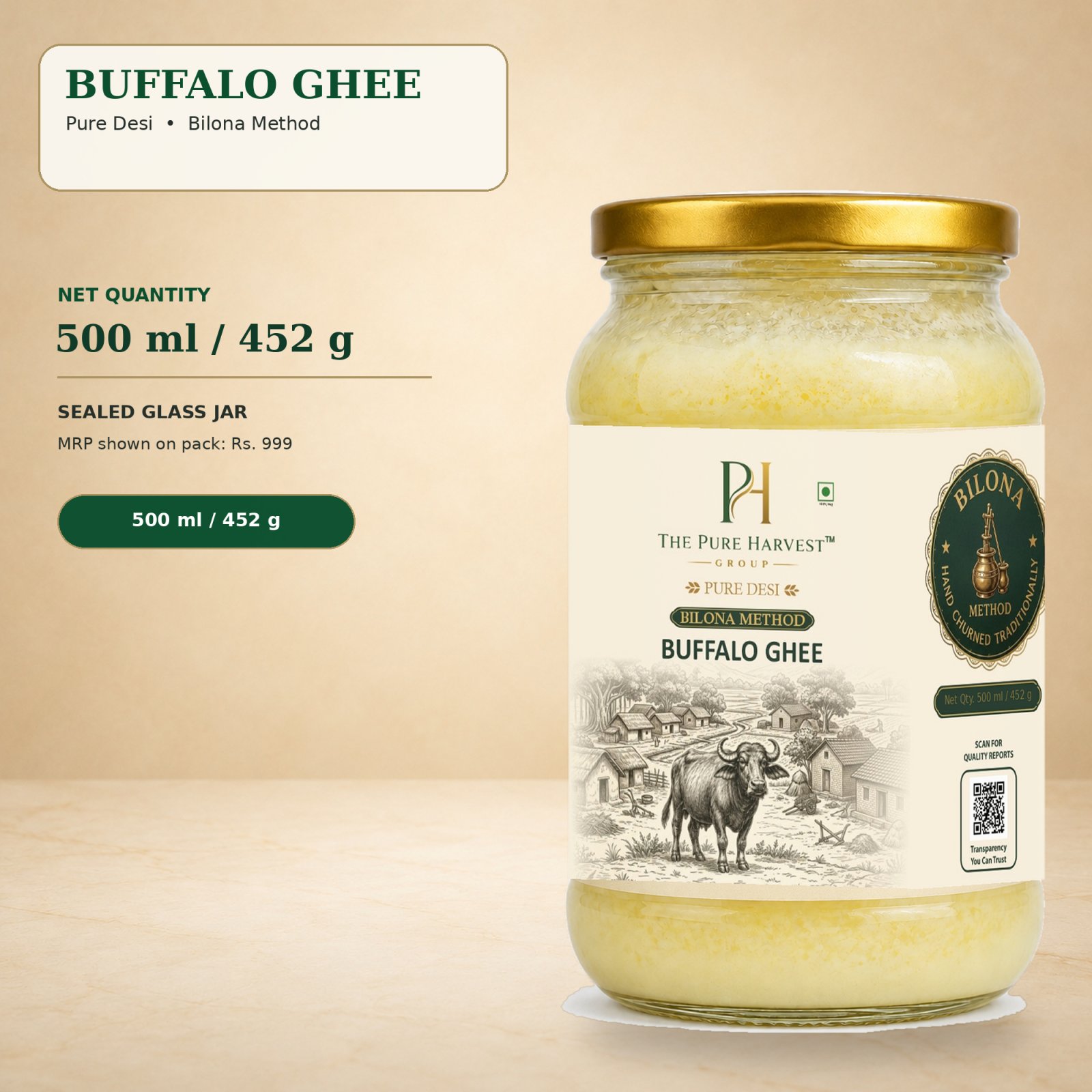 PURE DESI BUFFALO GHEE