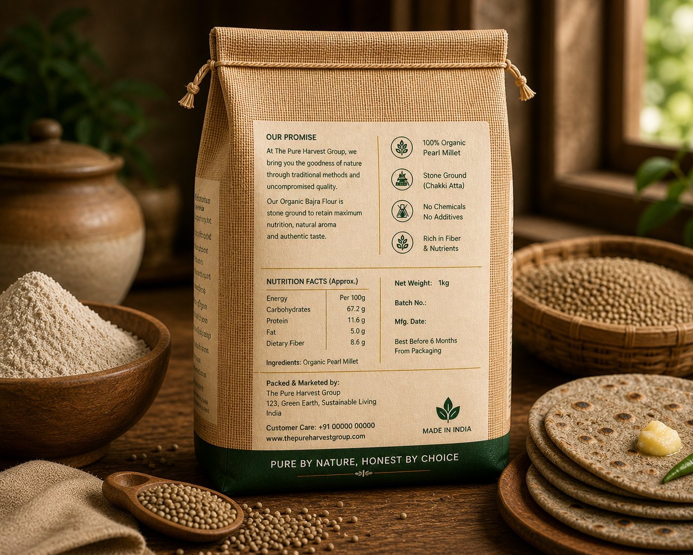 ORGANIC BAJRA FLOUR