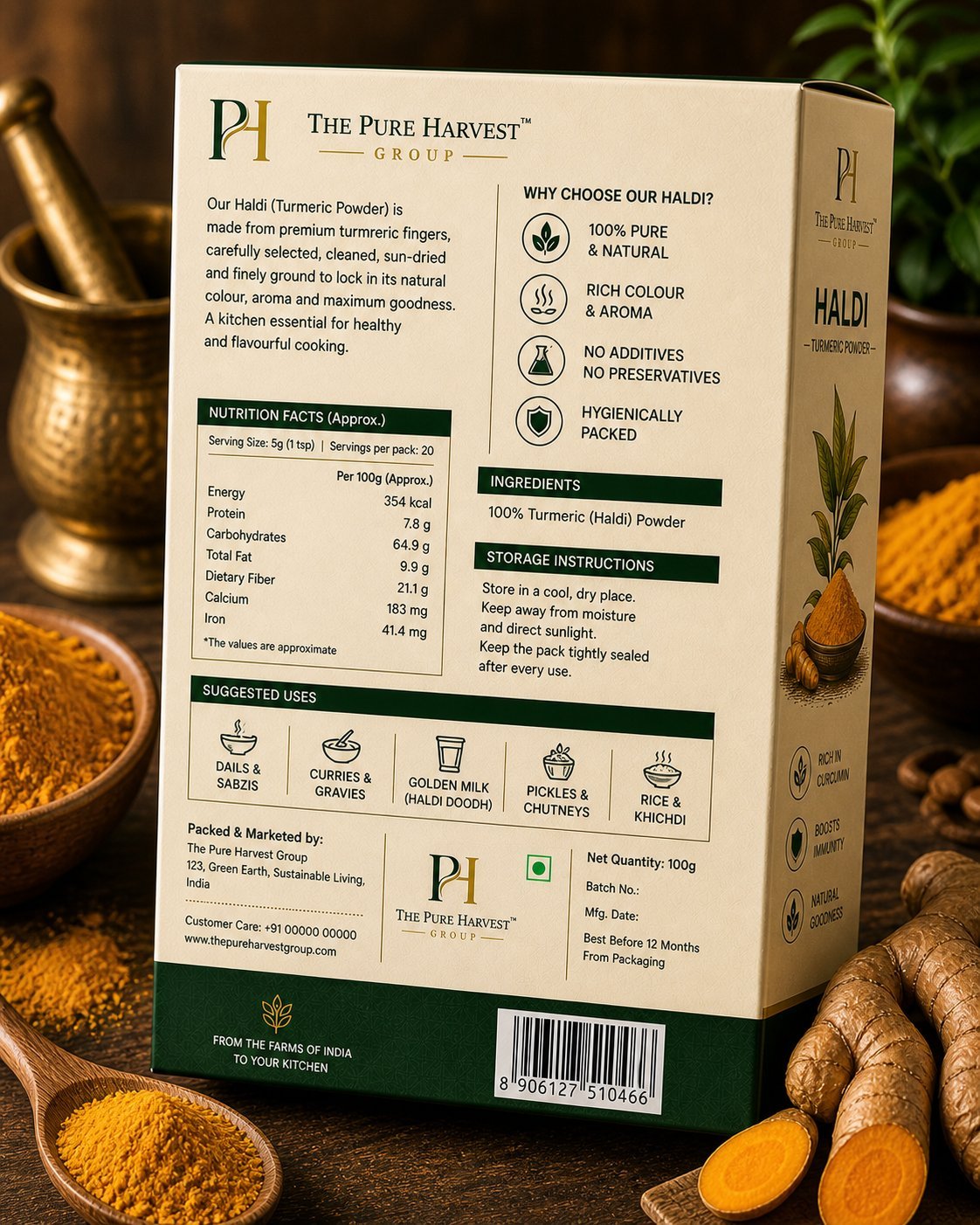 ORGANIC HALDI
