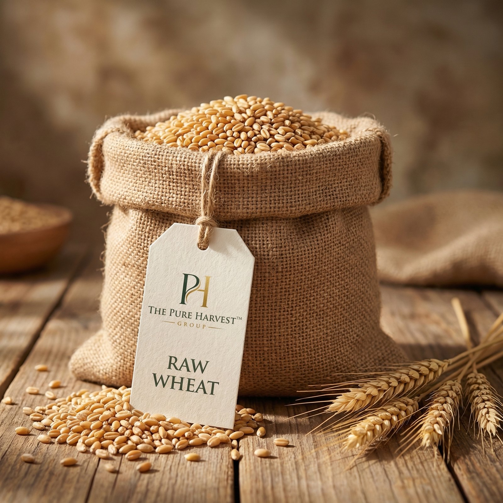Raw Wheat (Whole Grain)